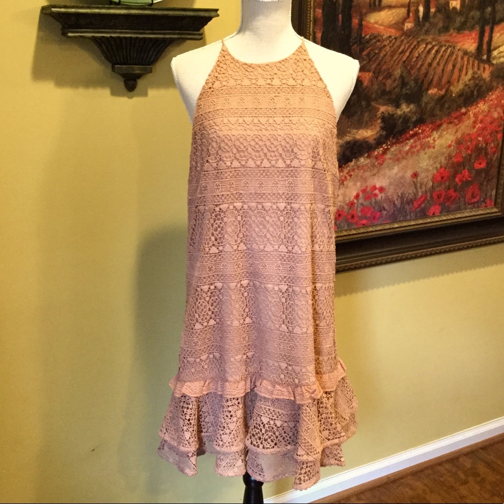 COOPER ST- Beautiful Lace Ruffle Dress. Size 10
